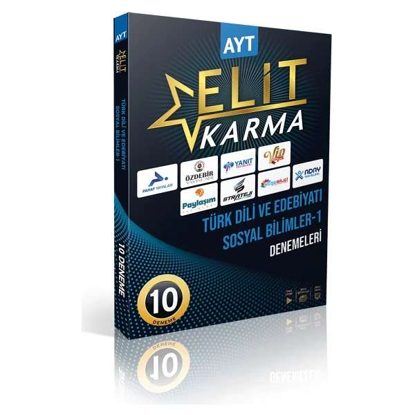 Paraf Yayınları Ayt Türk Dili Ve Edebiyatı-Sosyal Bilimler 1 Elit Karma 10 Deneme - Görsel 3