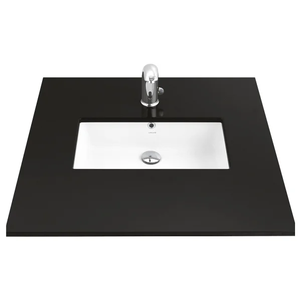 Creavit Tp730 Hilton Tezgah Altı Dikdörtgen 30x50 Cm Beyaz Lavabo - Görsel 4
