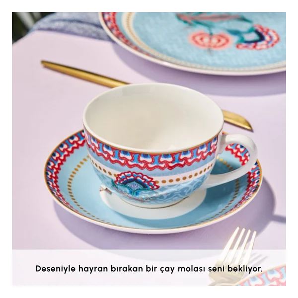 Karaca Spello Blue 26 Parça 6 Kişilik Kahvaltı Takımı - Görsel 5