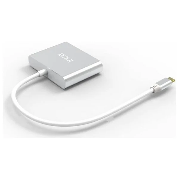 Inca Type-C Hub X4 Hdmı 4k@30 Hz+ USB 2.0+Pd Aluminyum Kasa - Görsel 3