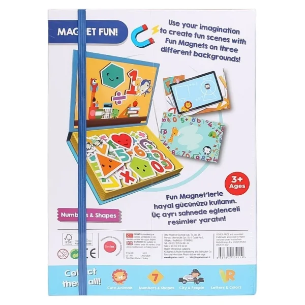 Fisher Price Baby Numbers Shapes Puzzle 13411 - Görsel 2