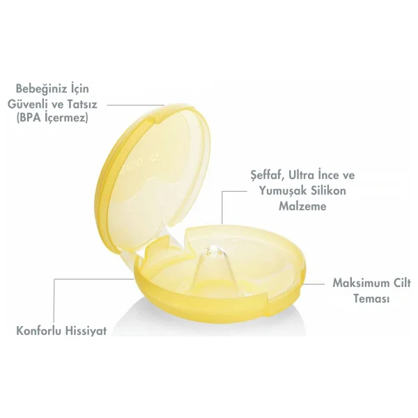 Medela Contact Göğüs Ucu Kalkanı M 20 Mm - Görsel 3