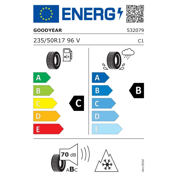 Goodyear Vector 4seasons Gen-1 235/50 R17 96v Fp 4 Mevsim Lastik - 2025 - Görsel 2