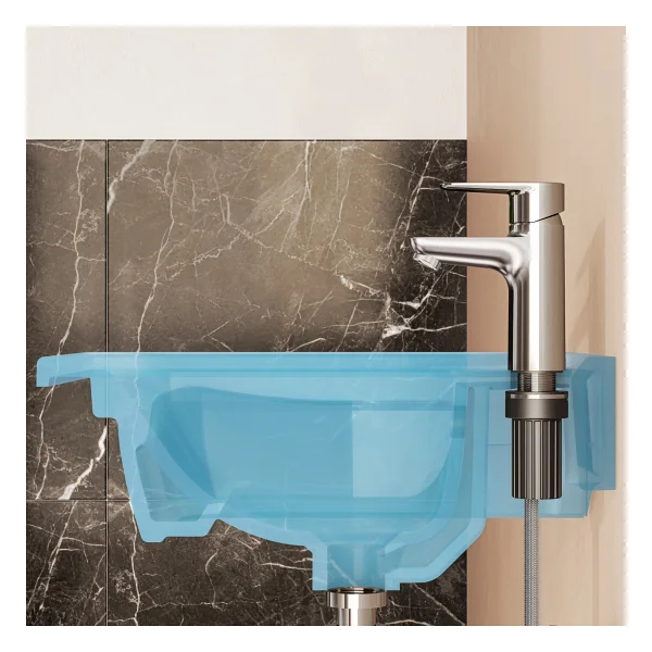 Artema Shift T20 A43656 Krom Lavabo Bataryası - Görsel 5