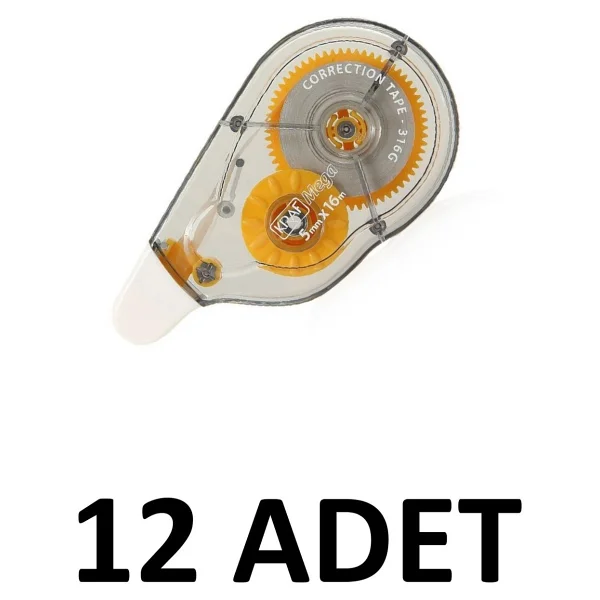12 Adet Şerit Daksil 5mmx 16m Şerit Düzeltici - Görsel 2