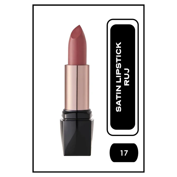 Golden Rose Satin Lipstick 15 Ruj - Görsel 5