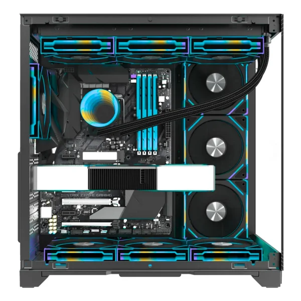 Revenge Supernova RGB Fanlı Siyah Atx Oyuncu Kasası - Görsel 3