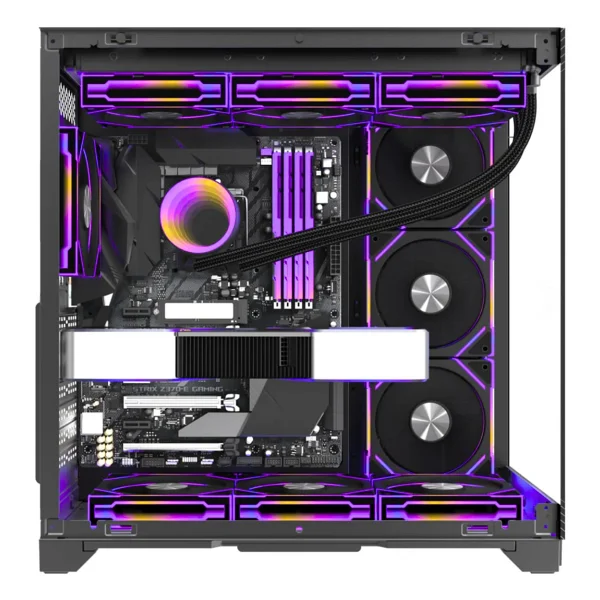 Revenge Supernova RGB Fanlı Siyah Atx Oyuncu Kasası - Görsel 4