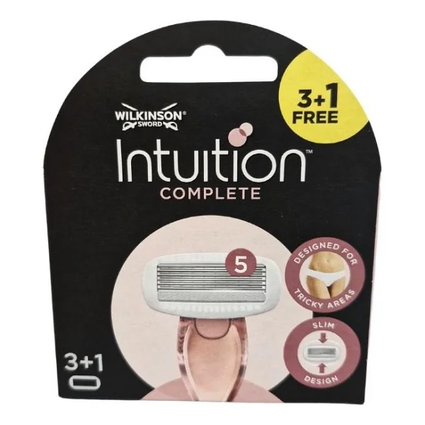 Wilkinson Sword Intuition Complete Kadın Tıraş Bıçağı Kartuşu 5 Bıçaklı 3+1 Yedek - Görsel 3