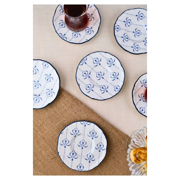 Tabak Evi Audrey 12 cm 6'lı Çay Tabağı - Görsel 6
