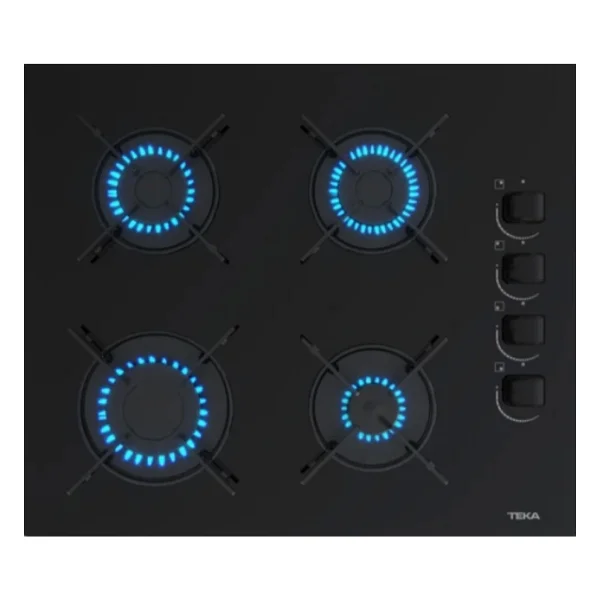 Teka Gbe 64002 Kbc Bk Siyah Cam Ankastre Ocak - Görsel 3