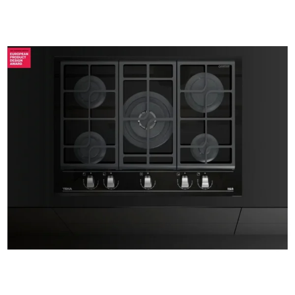 Teka Gzc 75330 Xbn Bk Siyah Wok Gözlü Cam Ankastre Ocak - Görsel 3
