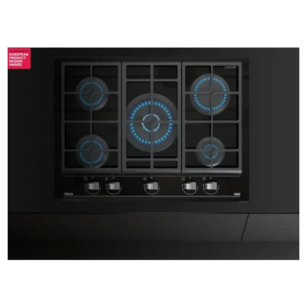 Teka Gzc 75330 Xbn Bk Siyah Wok Gözlü Cam Ankastre Ocak - Görsel 4