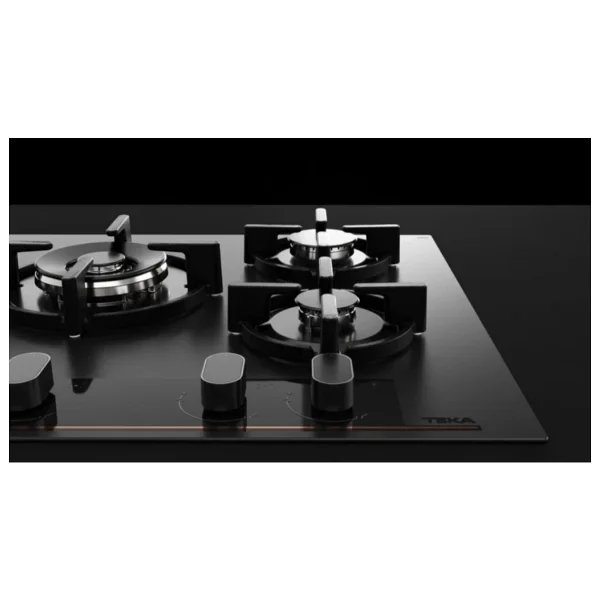 Teka Gbc 75-G1 GB Infinity G1 Wok Gözlü Siyah Cam Ankastre Ocak - Görsel 5