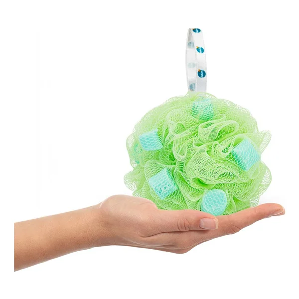 Balmy Naturel Zeytin Çiçeği Sabunlu Banyo Lifi - Görsel 10