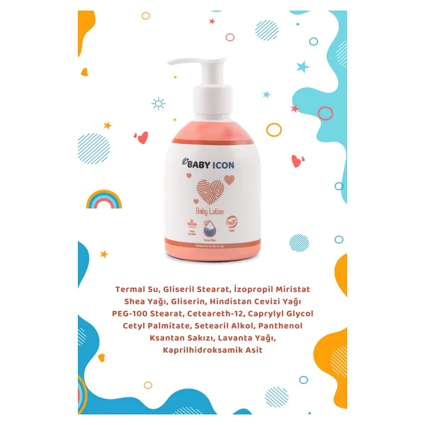 Baby Icon Bebek Yüz Ve Vücut Losyonu 250 Ml - Görsel 7