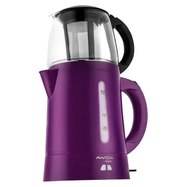 Awox Teaplus Mürdüm 2000 W Cam Demlikli Çay Makinesi - Görsel 5