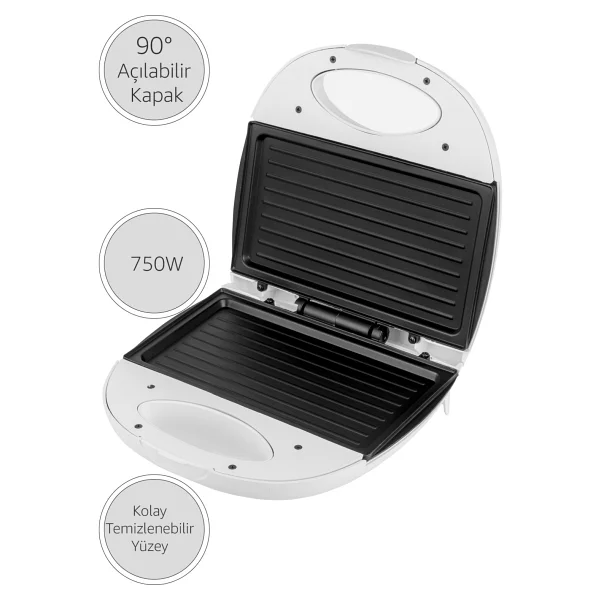 Awox Rapid Tost 750 W Mini Tost Makinesi - Görsel 3