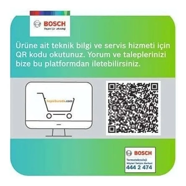 Bosch Climate 3000i A++ 24000 Btu Duvar Tipi Inverter Split Klima - Görsel 8
