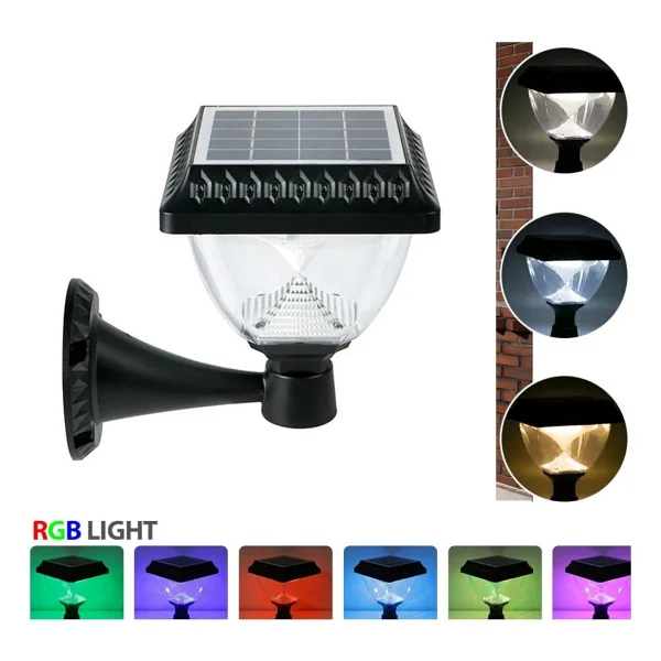 Forlife 50 Watt Güneş Enerjili Solar Dekoratif Duvar Apliği - Görsel 3