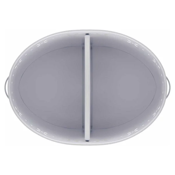 Evstyle Metal Bölmeli Patates Soğan Kovası Beyaz - 18 Lt. - Görsel 4