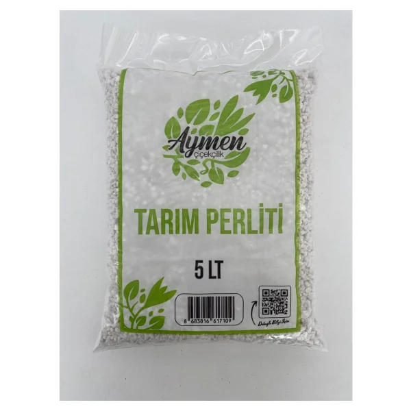 Aymen Çiçekçilik 5 Lt Tarım Perliti Köklendirici Perlit - Drenaj Düzenleyici Premium Kalite 5 Litre - Görsel 4