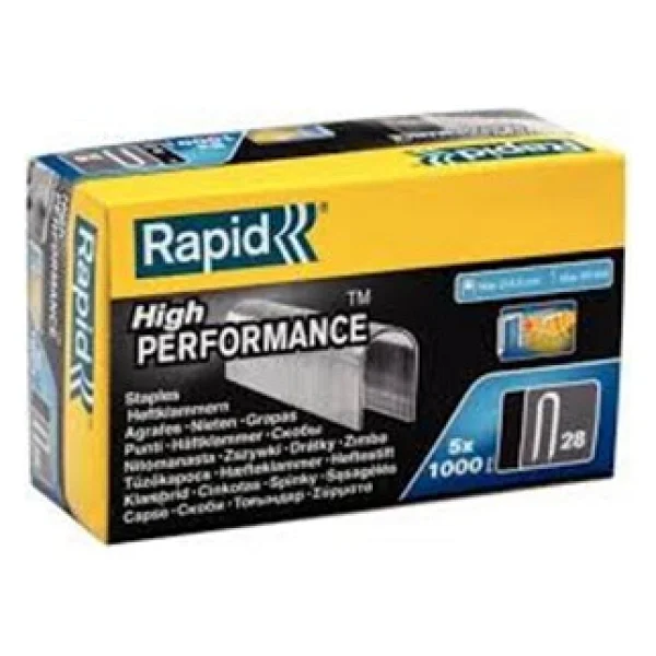 Rapid 28091000 R28/9-5m 28-5mm Kablo Çakma Zımba Teli - Görsel 4