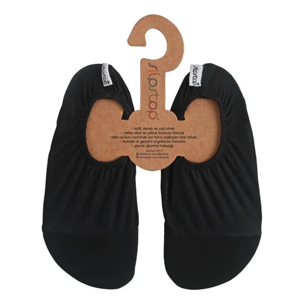 Slipstop Black Junior Unisex Çocuk Kaydırmaz Ayakkabı - Patik - 18 - 20 - Renkli - Görsel 3