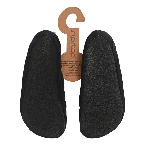 Slipstop Black Junior Unisex Çocuk Kaydırmaz Ayakkabı - Patik - 18 - 20 - Renkli - Görsel 2