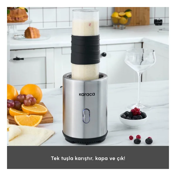 Karaca Smooth And Move 350 W Kişisel Smoothie Blender - Görsel 3