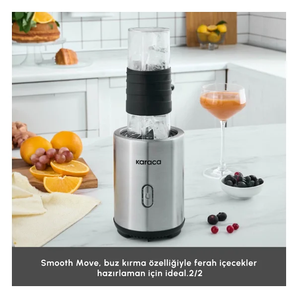 Karaca Smooth And Move 350 W Kişisel Smoothie Blender - Görsel 8