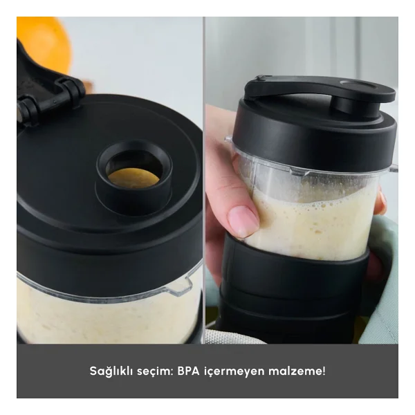 Karaca Smooth And Move 350 W Kişisel Smoothie Blender - Görsel 9