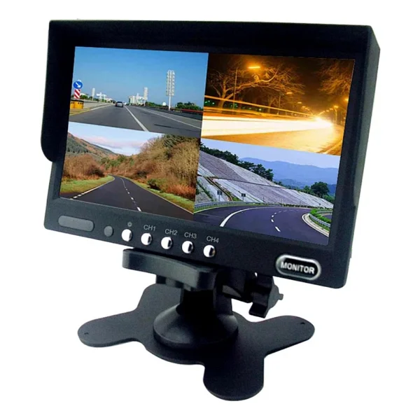 Unıque UQ-M7011 Kayıtsız Kamera Sistemi( Monitör+4 Kamera) - Görsel 6