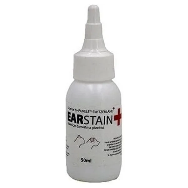 Purele Ear Stain Kedi Ve Köpek Kulak Temizleme Spreyi 50 Ml - Çok Renkli - Organik - Görsel 2