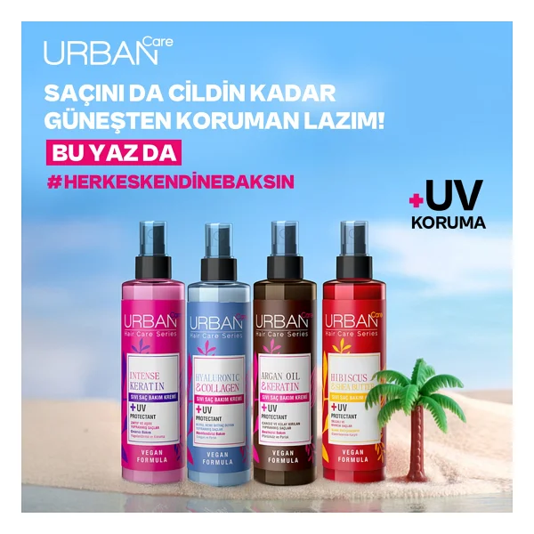 Urban Care Twisted Curls Hibiscus & Shea Butter 200 Ml Sıvı Saç Kremi - Görsel 7