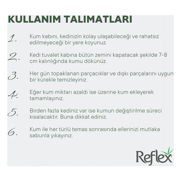 Reflex Sensitive Kokusuz 10 Lt Topaklanan Kedi Kumu - Görsel 7