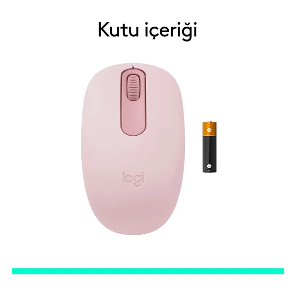 Logitech M196 Sessiz Optik Kablosuz Mouse - Görsel 8