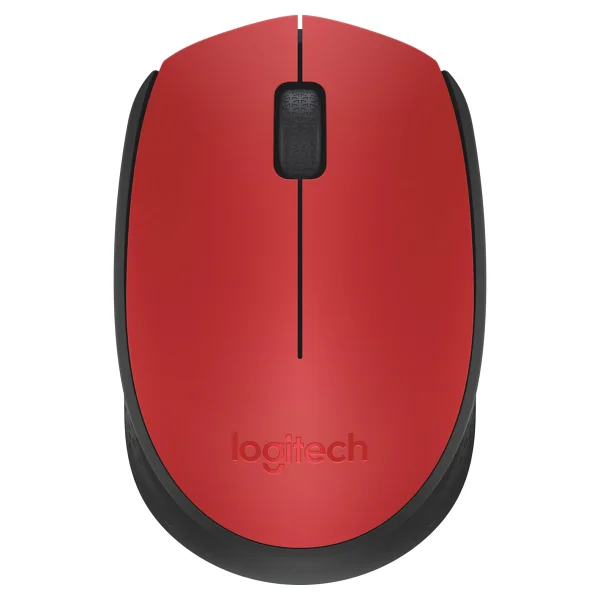 Logitech M171 910-004641 Kırmızı Optik Kablosuz Mouse - Görsel 5
