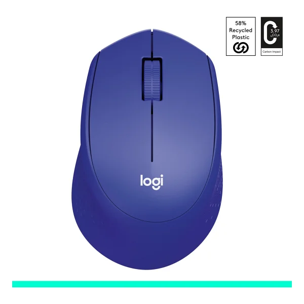 Logitech M330 Silent Plus Sessiz Optik Kablosuz Mouse - Görsel 3