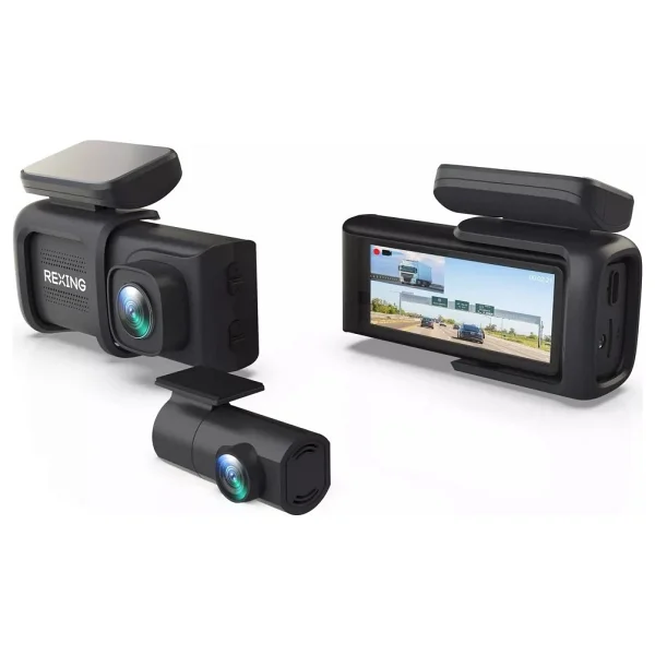 Rexing Dt2 Full HD Ön Ve Arka Araç Kamerası Seti - Görsel 3