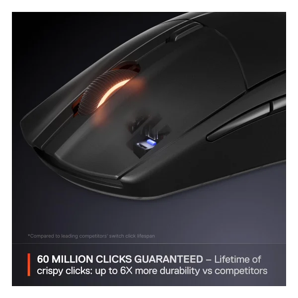 Steelseries Rival 3 Gen 2 Siyah RGB Optik Kablosuz Oyuncu Mouse - Görsel 5