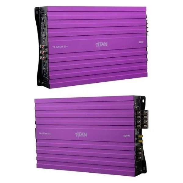 Magicvoice Titan-804 4 Kanallı Max 1600 Watt Oto Amfi-Anfi - Görsel 2