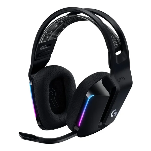 Logitech G733 Lightspeed RGB 7.1 Kablosuz Kulak Üstü Oyuncu Kulaklığı - Görsel 9