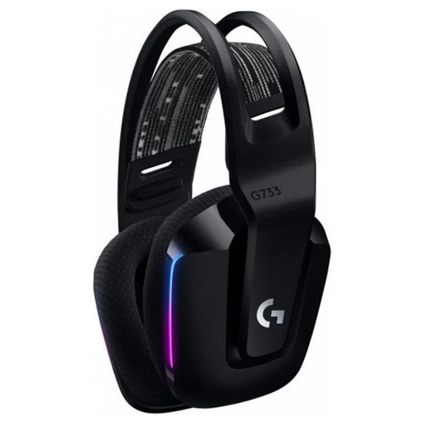 Logitech G733 Lightspeed RGB 7.1 Kablosuz Kulak Üstü Oyuncu Kulaklığı - Görsel 3