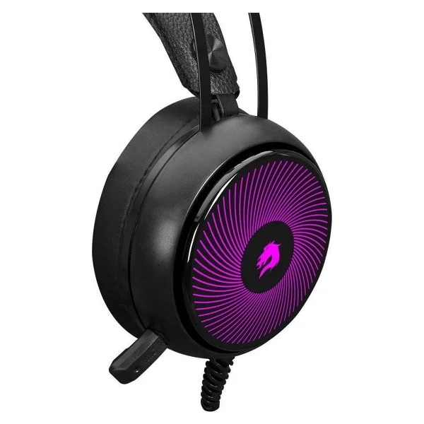 Gamebooster Rebel GB-H12 RGB 7.1 USB Kablolu Kulak Üstü Oyuncu Kulaklığı - Görsel 5