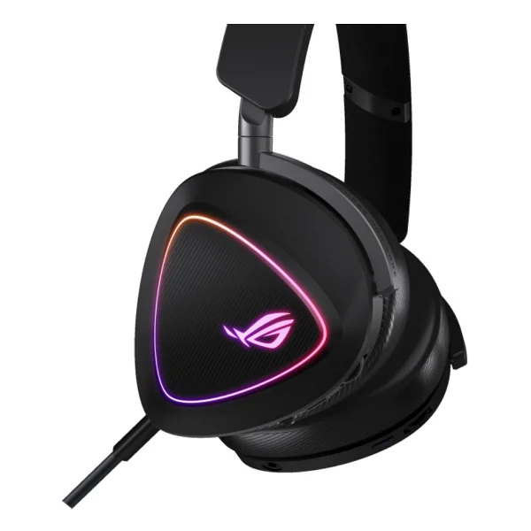 Asus Rog Delta Iı Siyah RGB 7.1 Kablolu/Kablosuz Kulak Üstü Oyuncu Kulaklığı - Görsel 4