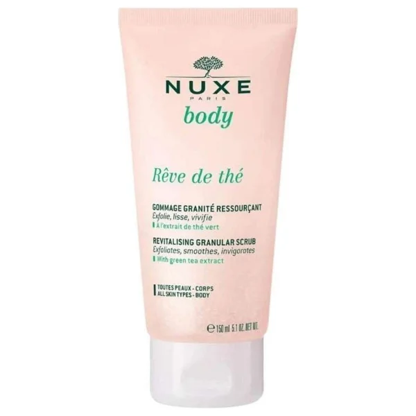Nuxe Body Reve De The Revitalising Granular Scrub 150 Ml Vücut Peelingi - Görsel 3