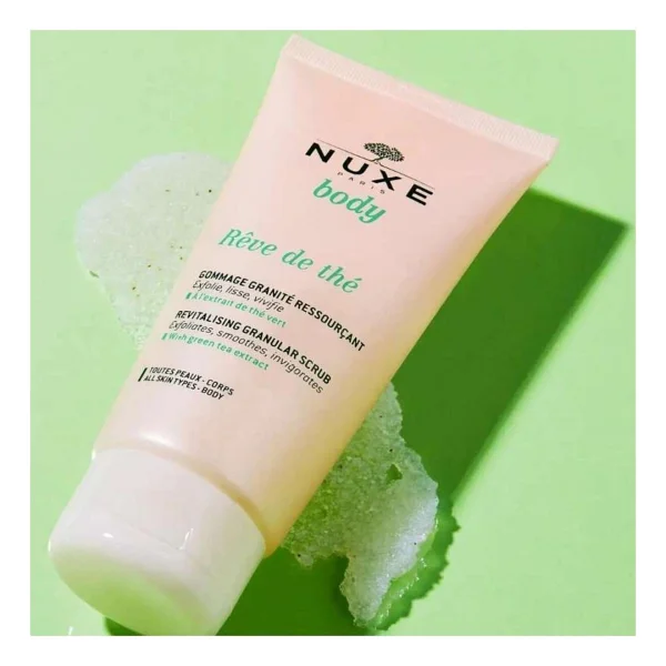Nuxe Body Reve De The Revitalising Granular Scrub 150 Ml Vücut Peelingi - Görsel 4