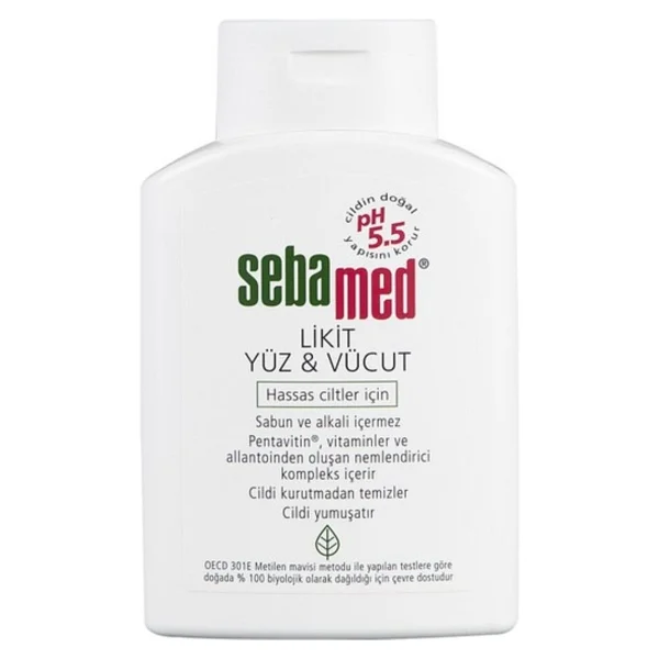 Sebamed Likit 200 Ml Yüz Ve Vücut Temizleme Jeli - Görsel 3