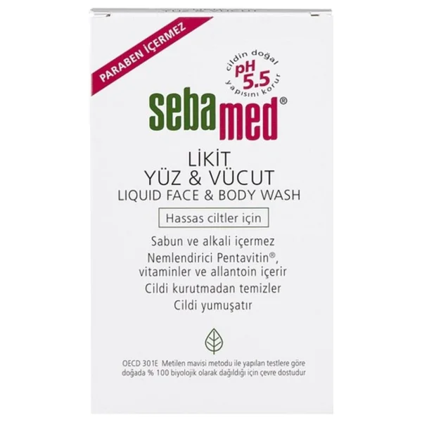 Sebamed Likit 200 Ml Yüz Ve Vücut Temizleme Jeli - Görsel 5